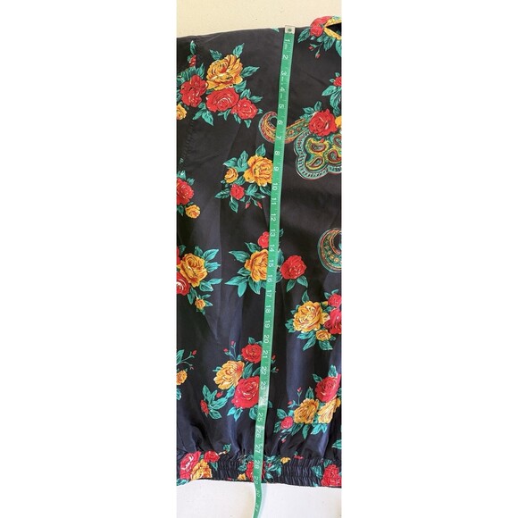 Vintage Details Sportswear Women’s 80s Silk Bomber Jacket Retro Streetwear XL - Picture 7 of 7